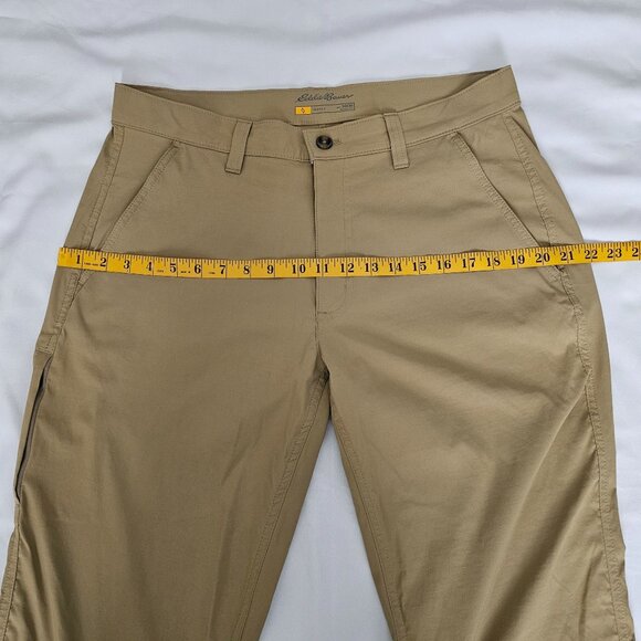 Eddie Bauer Travex Straight Leg Hiking Pants Khaki Beige Men's Size 34X30 - Picture 13 of 15
